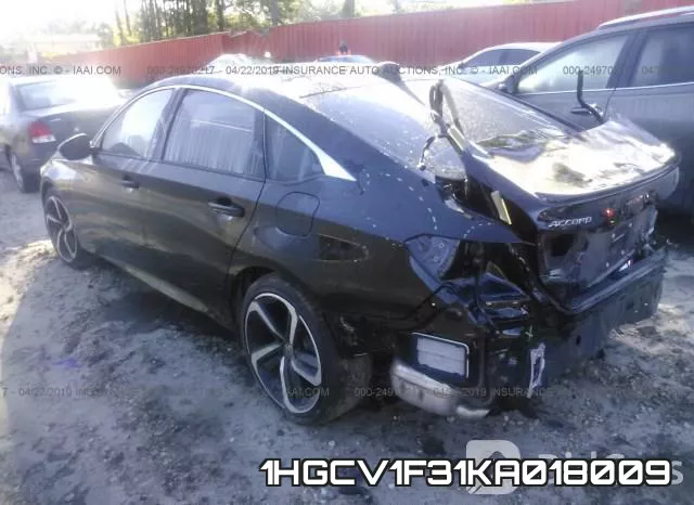 1HGCV1F31KA018009 фото 4