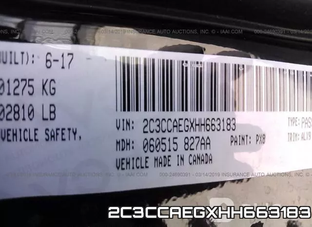 2C3CCAEGXHH663183 фото 10