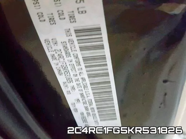 2C4RC1FG5KR531826 фото 2