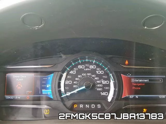 2FMGK5C87JBA13783 фото 9