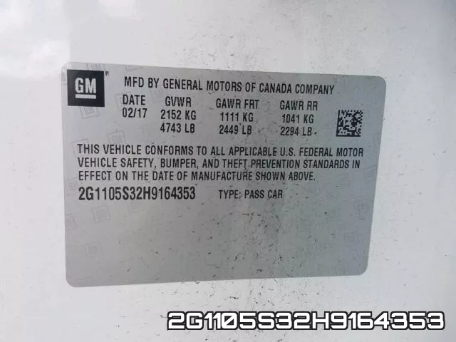 2G1105S32H9164353 фото 2