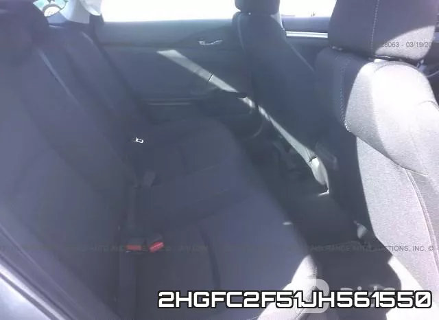 2HGFC2F51JH561550 фото 9