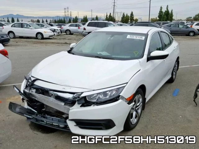 2HGFC2F58HH513019 фото 3