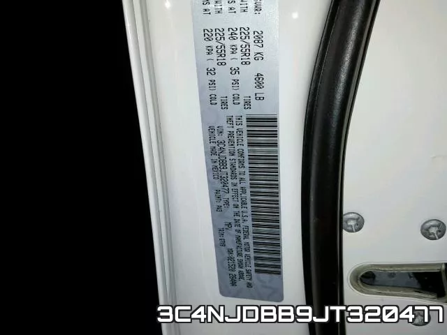 3C4NJDBB9JT320477 фото 2