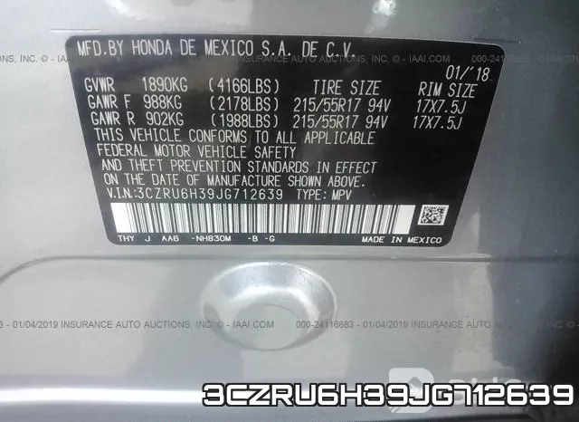 3CZRU6H39JG712639 фото 10