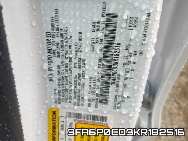 3FA6P0CD3KR182516 фото 2