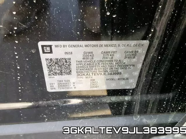 3GKALTEV9JL383995 фото 2
