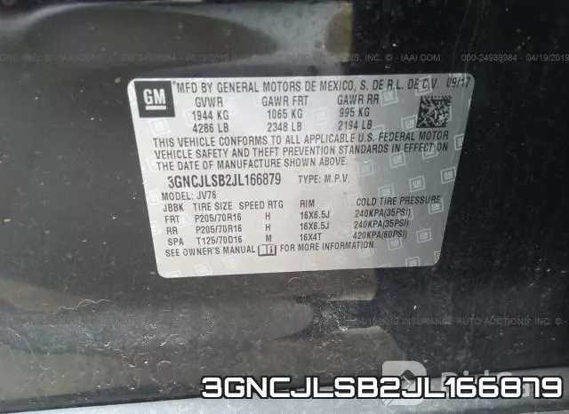 3GNCJLSB2JL166879 фото 10