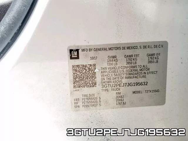 3GTU2PEJ7JG195632 фото 2