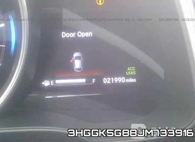 3HGGK5G88JM733916 фото 8