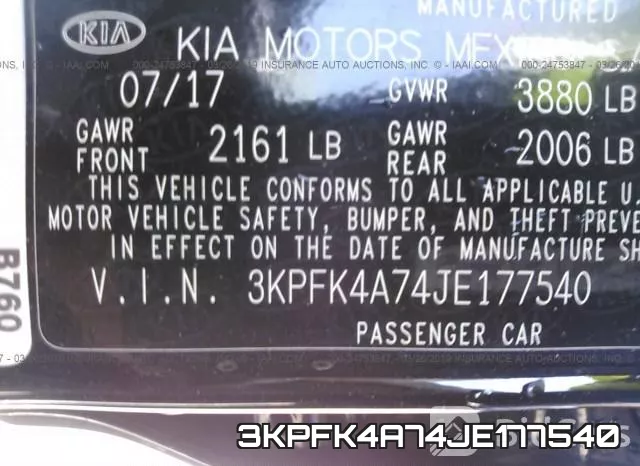 3KPFK4A74JE177540 фото 10
