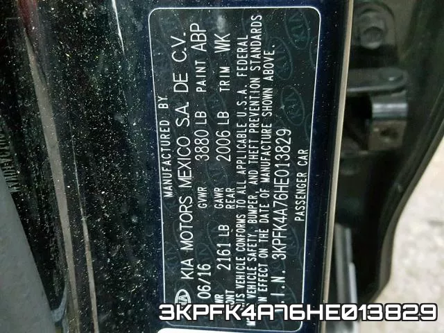 3KPFK4A76HE013829 фото 2