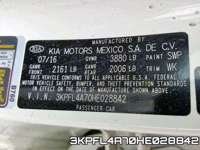 3KPFL4A70HE028842 фото 2