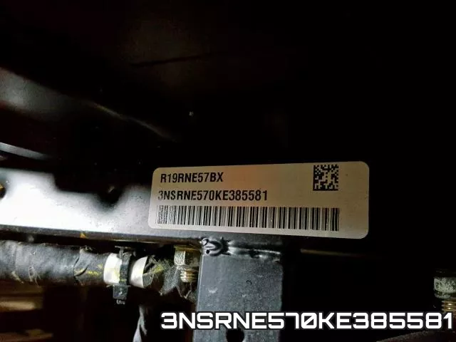 3NSRNE570KE385581 фото 2