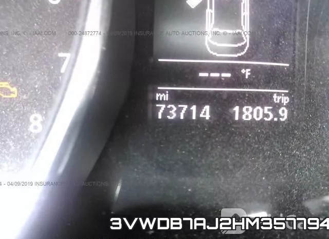3VWDB7AJ2HM357794 фото 8