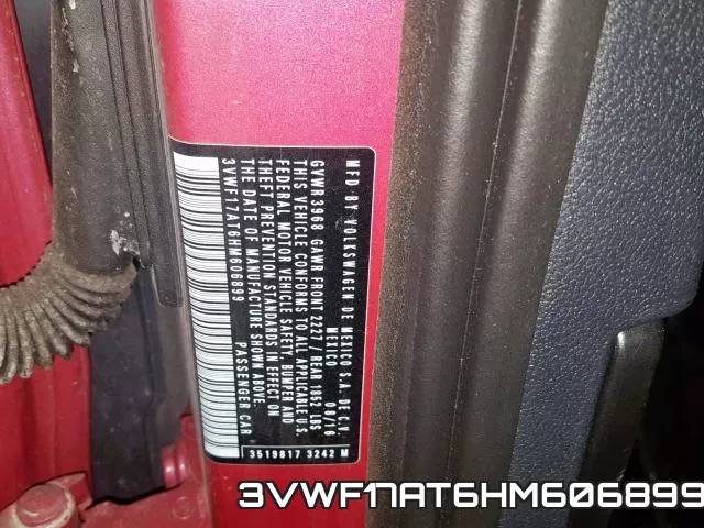 3VWF17AT6HM606899 фото 2
