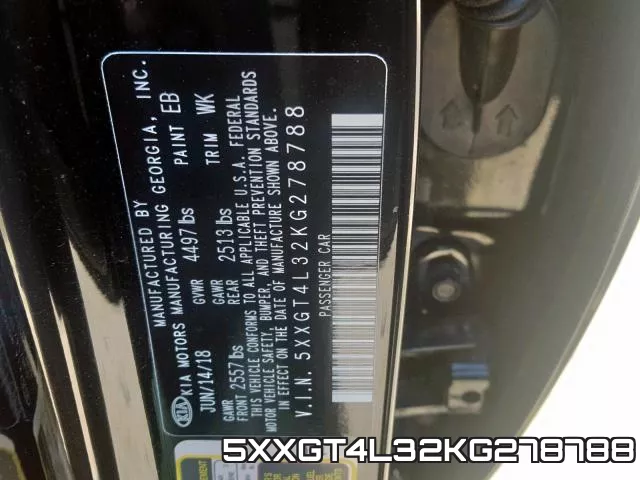 5XXGT4L32KG278788 фото 2