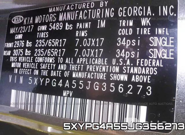 5XYPG4A55JG356273 фото 10