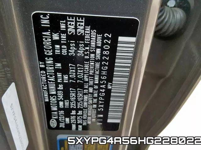 5XYPG4A56HG228022 фото 2