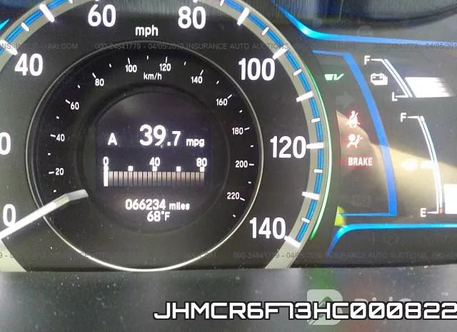 JHMCR6F73HC000822 фото 8