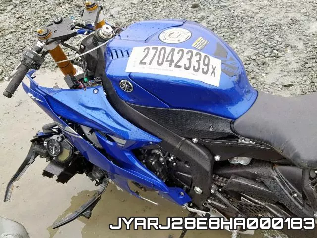 JYARJ28E8HA000183 фото 6