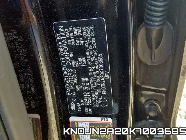 KNDJN2A20K7003685 фото 2