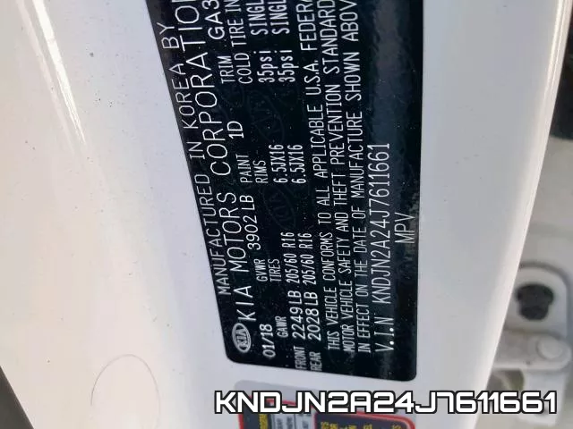 KNDJN2A24J7611661 фото 2