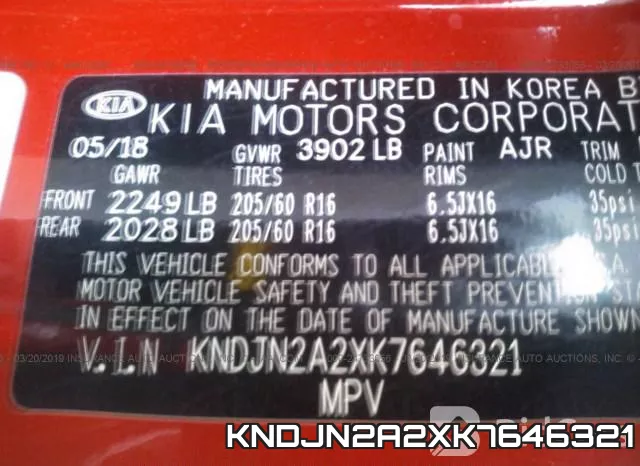 KNDJN2A2XK7646321 фото 10