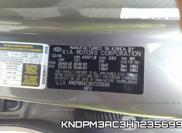 KNDPM3AC3H7235699 фото 10