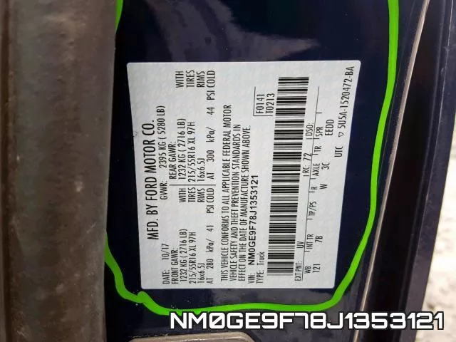 NM0GE9F78J1353121 фото 2