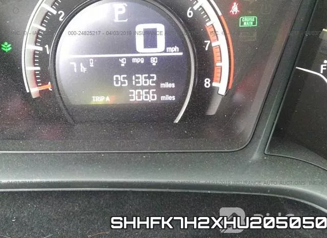SHHFK7H2XHU205050 фото 8
