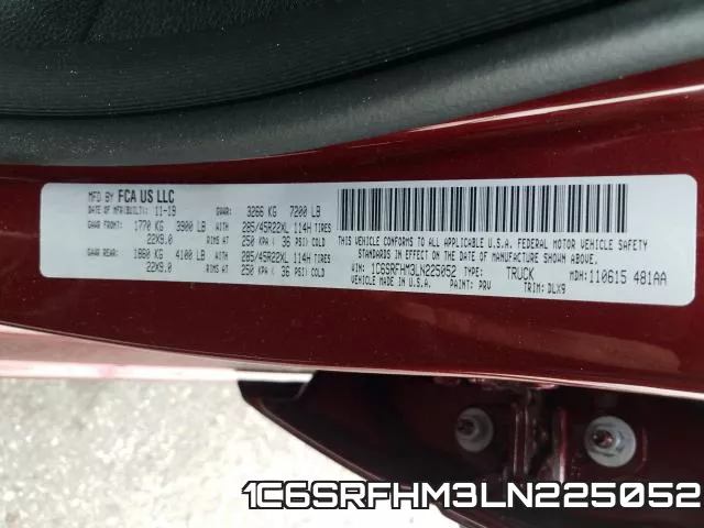 1C6SRFHM3LN225052 фото 2