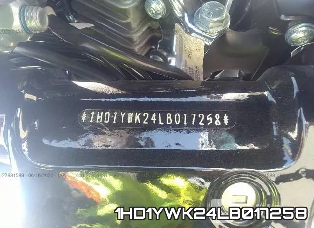 1HD1YWK24LB017258 фото 2