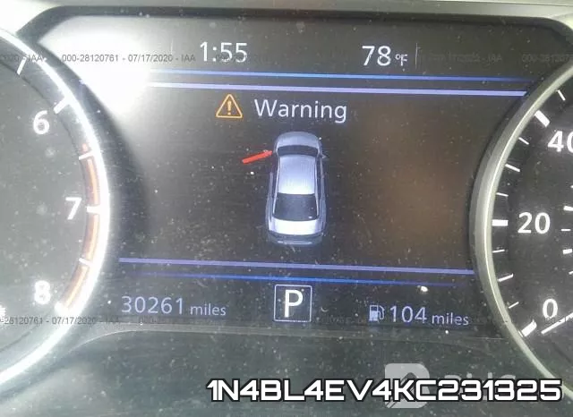 1N4BL4EV4KC231325 фото 8