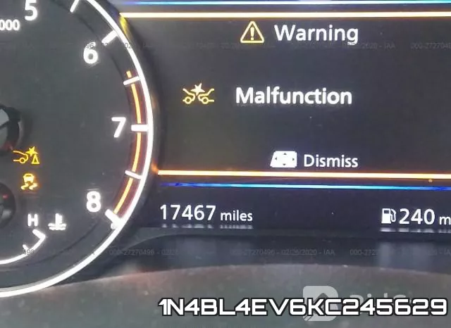 1N4BL4EV6KC245629 фото 8