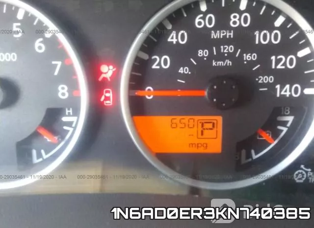 1N6AD0ER3KN740385 фото 8