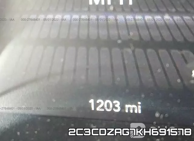 2C3CDZAG7KH691578 фото 8