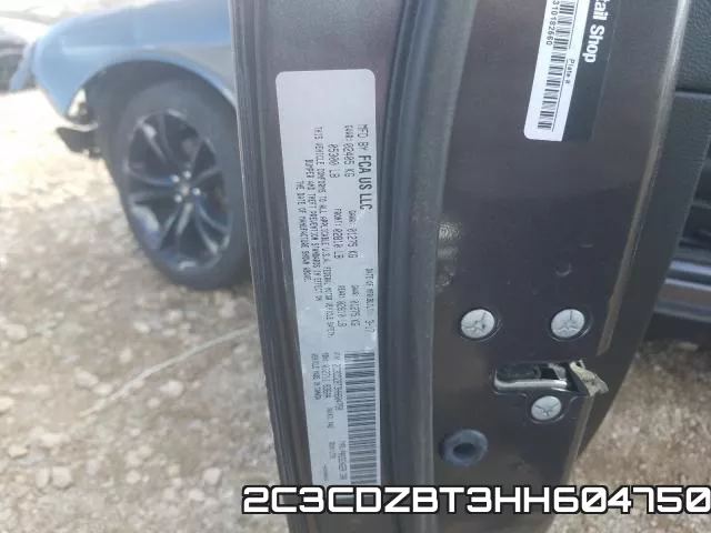 2C3CDZBT3HH604750 фото 2