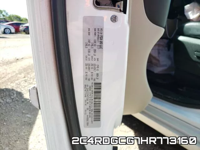 2C4RDGCG7HR773160 фото 2