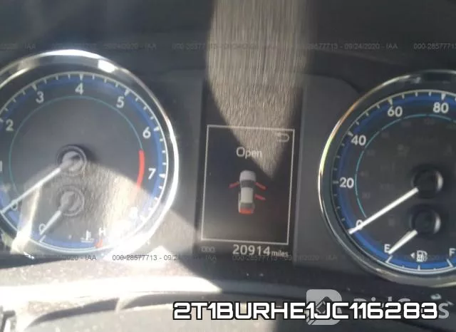 2T1BURHE1JC116283 фото 8