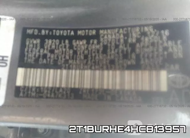 2T1BURHE4HC813957 фото 10