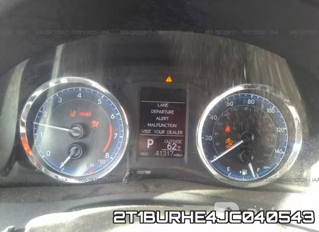 2T1BURHE4JC040543 фото 8