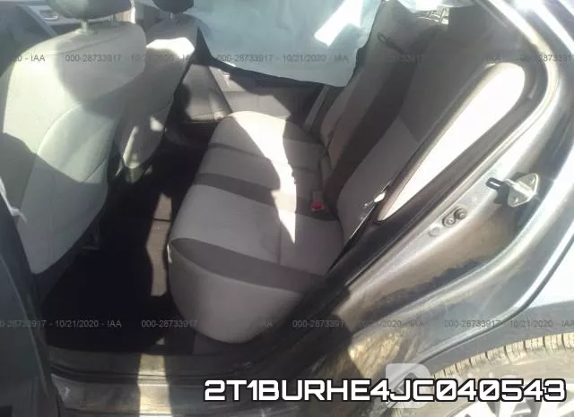 2T1BURHE4JC040543 фото 9