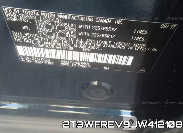 2T3WFREV9JW412108 фото 10