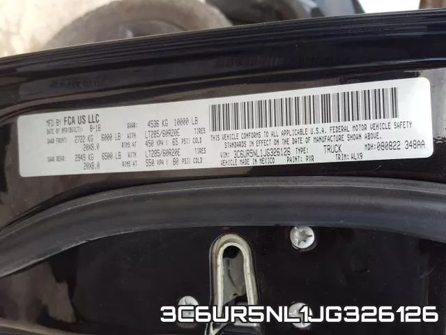 3C6UR5NL1JG326126 фото 2