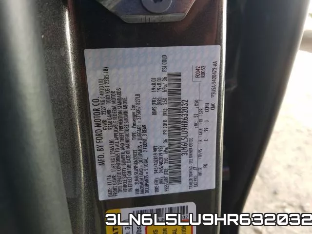 3LN6L5LU9HR632032 фото 2