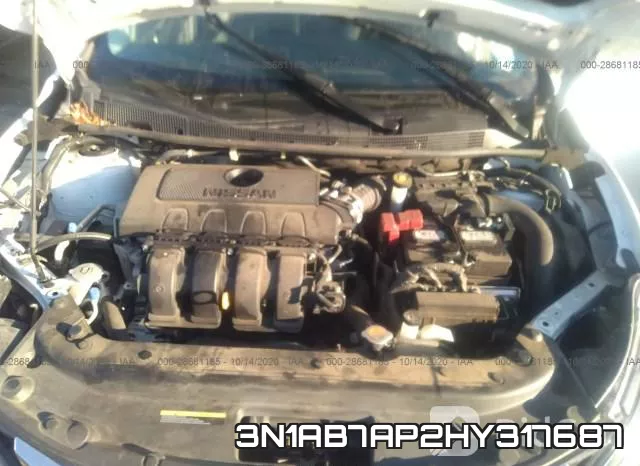 3N1AB7AP2HY317687 фото 2
