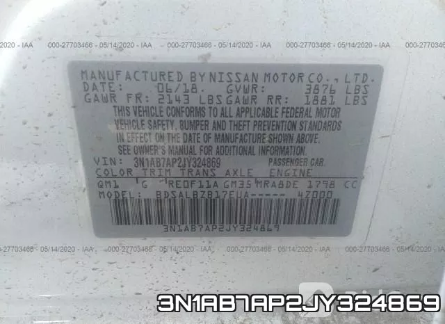 3N1AB7AP2JY324869 фото 10
