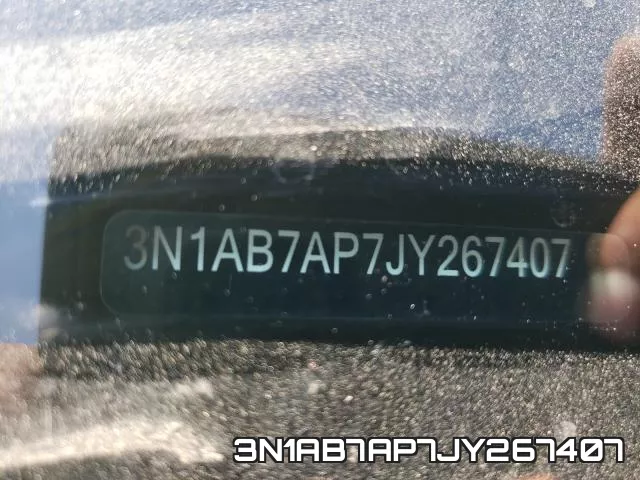 3N1AB7AP7JY267407 фото 2