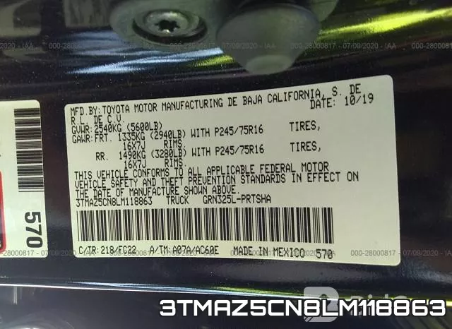 3TMAZ5CN8LM118863 фото 7